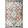 Sleep Ez 5 ft. 3 in. x 7 ft. 3 in. Barcelona Seville Area Rug - Rust SL3083098